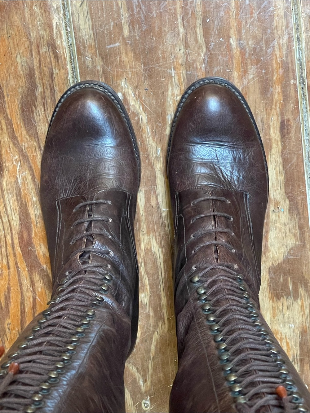 BARNEY Henry Beguelin Luxury hand made Lace-Up Boots